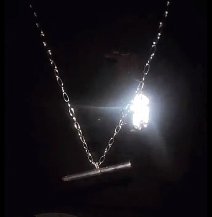 L.J. Cig & Tag Chain W/ Pendants