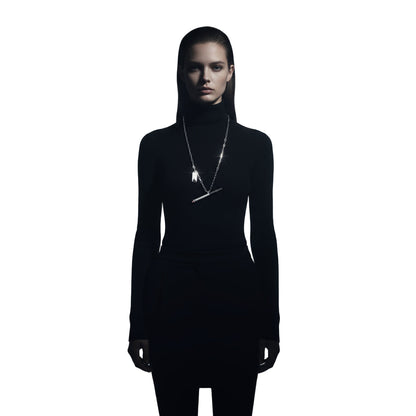 L.J. Cig & Tag Chain W/ Pendants